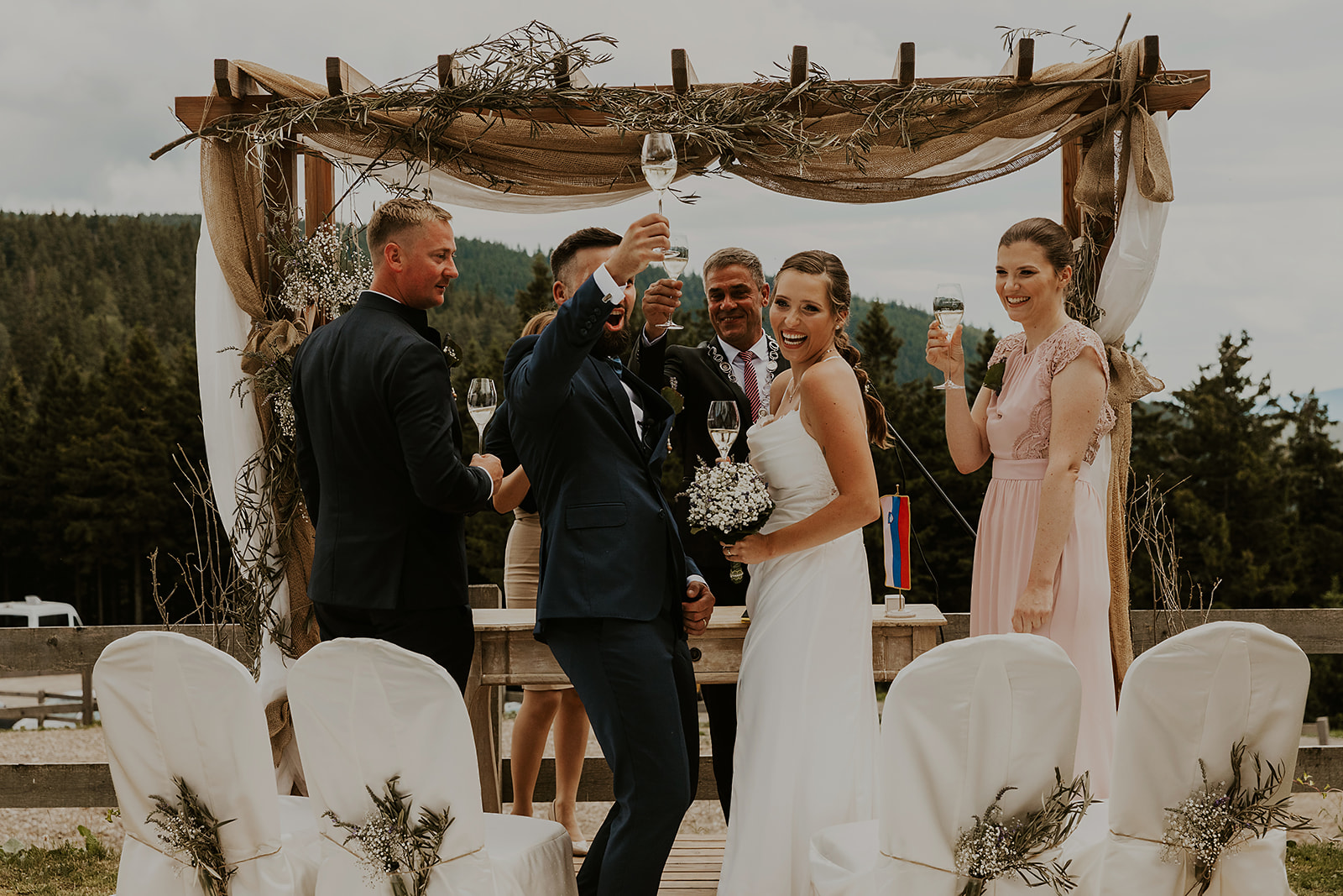 Meta in Anže - poroka na Kopah, fotografija 2